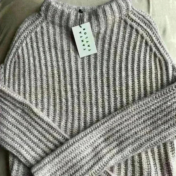 NWT Tanya Taylor Cozy Lurex Katerina knit Sweater small $450 Tuckernuck - Picture 1 of 2